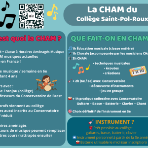 La CHAM du Collège Saint-Pol-Roux